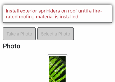 FireSmart Advanced Assessment App